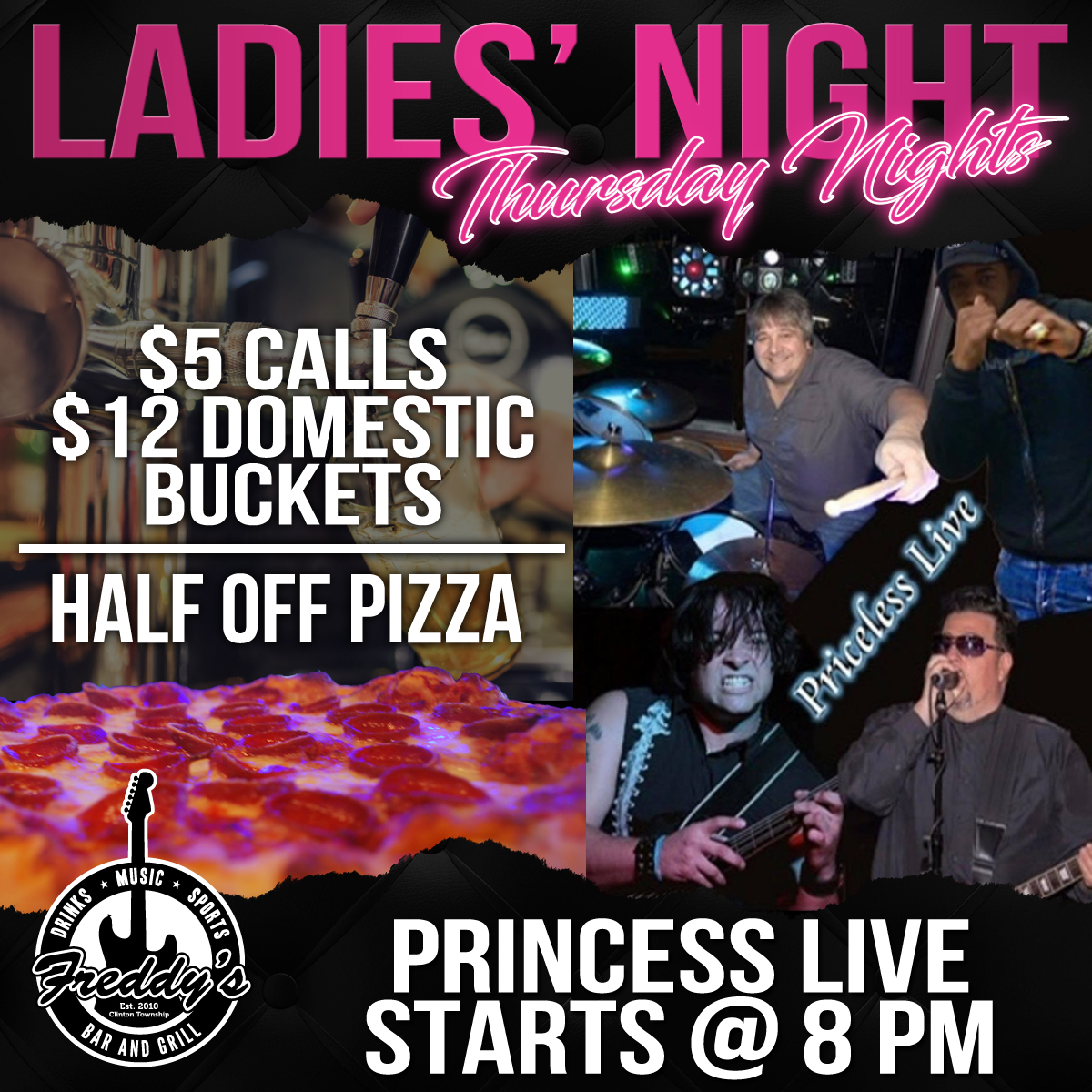 Ladies Night with Priceless Live