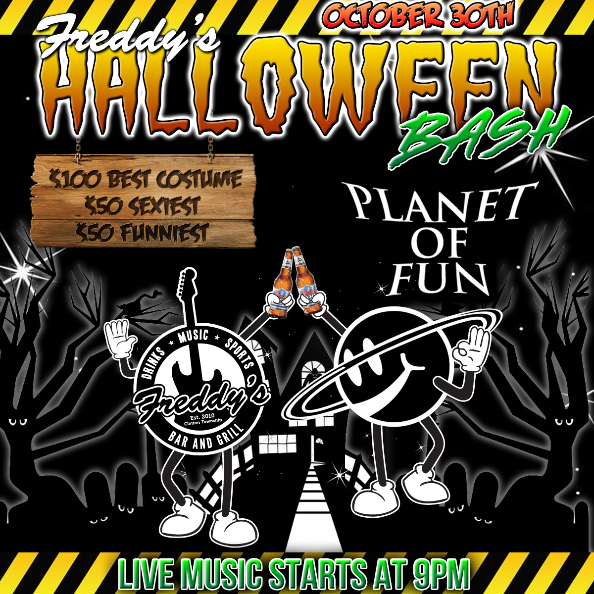 Halloween Bash w/Planet of Fun