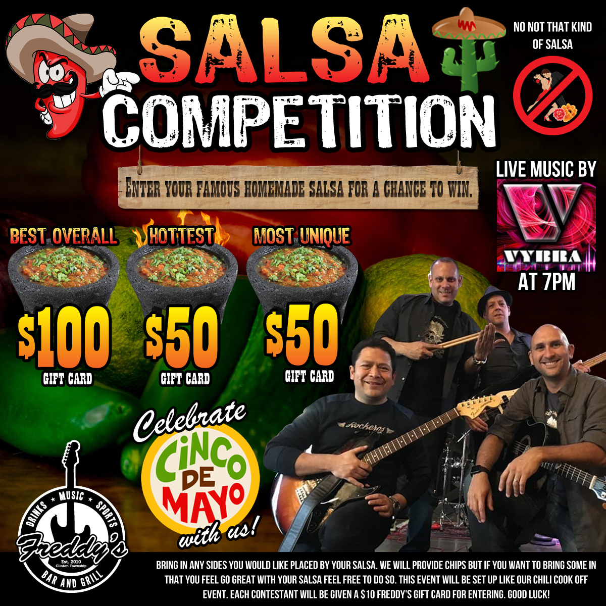 Salsa Competition (No, not that kind of salsa)