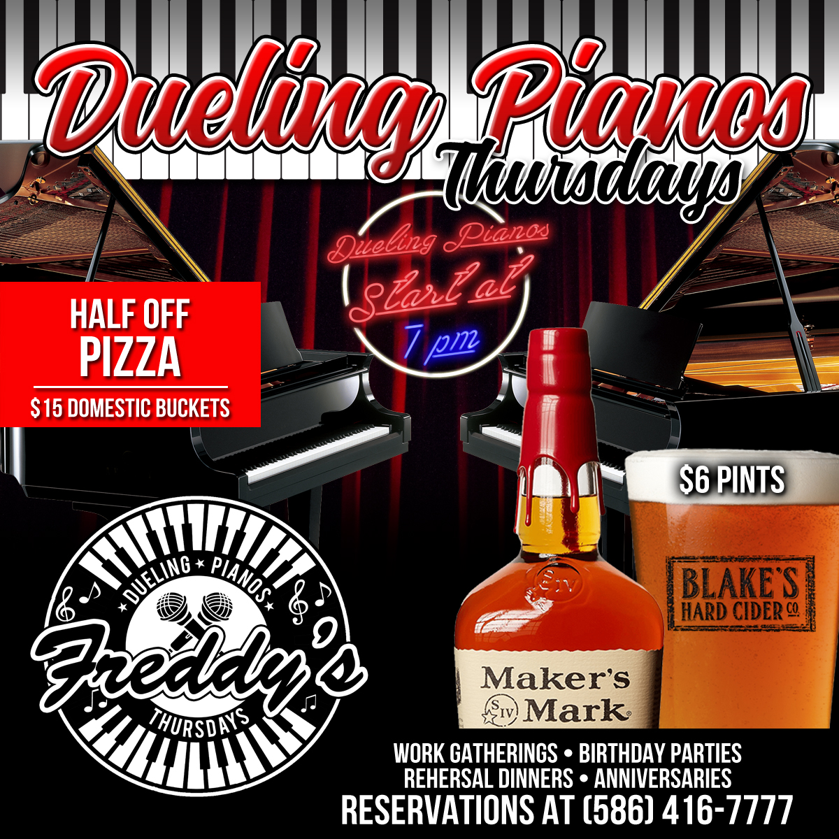 Thursday Dueling Pianos